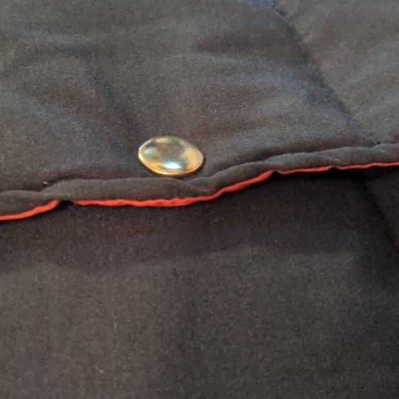 Vintage Down Wind Puffer Vest - men's L - Navy Blue - 80% down 20% feather - Picture 2 of 6